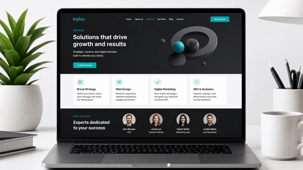 Business Starter template preview