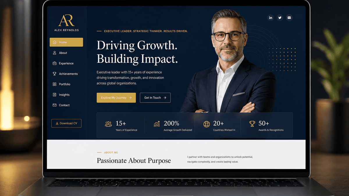 Executive Suite template preview